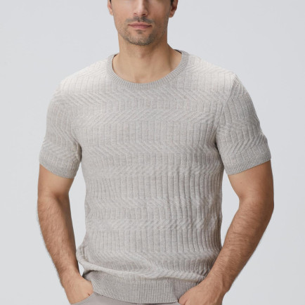 Network Erkek Bej Yün Karışımlı Kazak Network Erkek Bej Yün Karışımlı Kazak