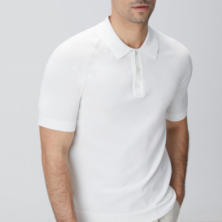 Network Erkek Beyaz Triko Kazak