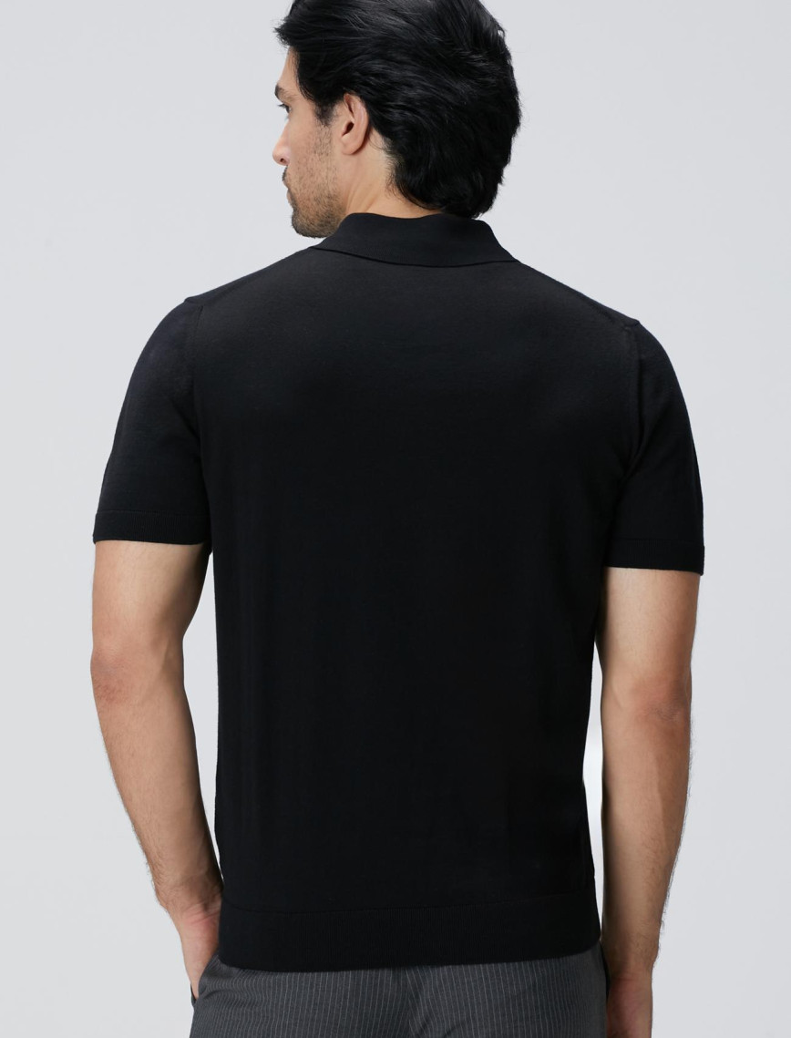 Network Erkek Siyah Basic Triko Kazak Network Erkek Siyah Basic Triko Kazak