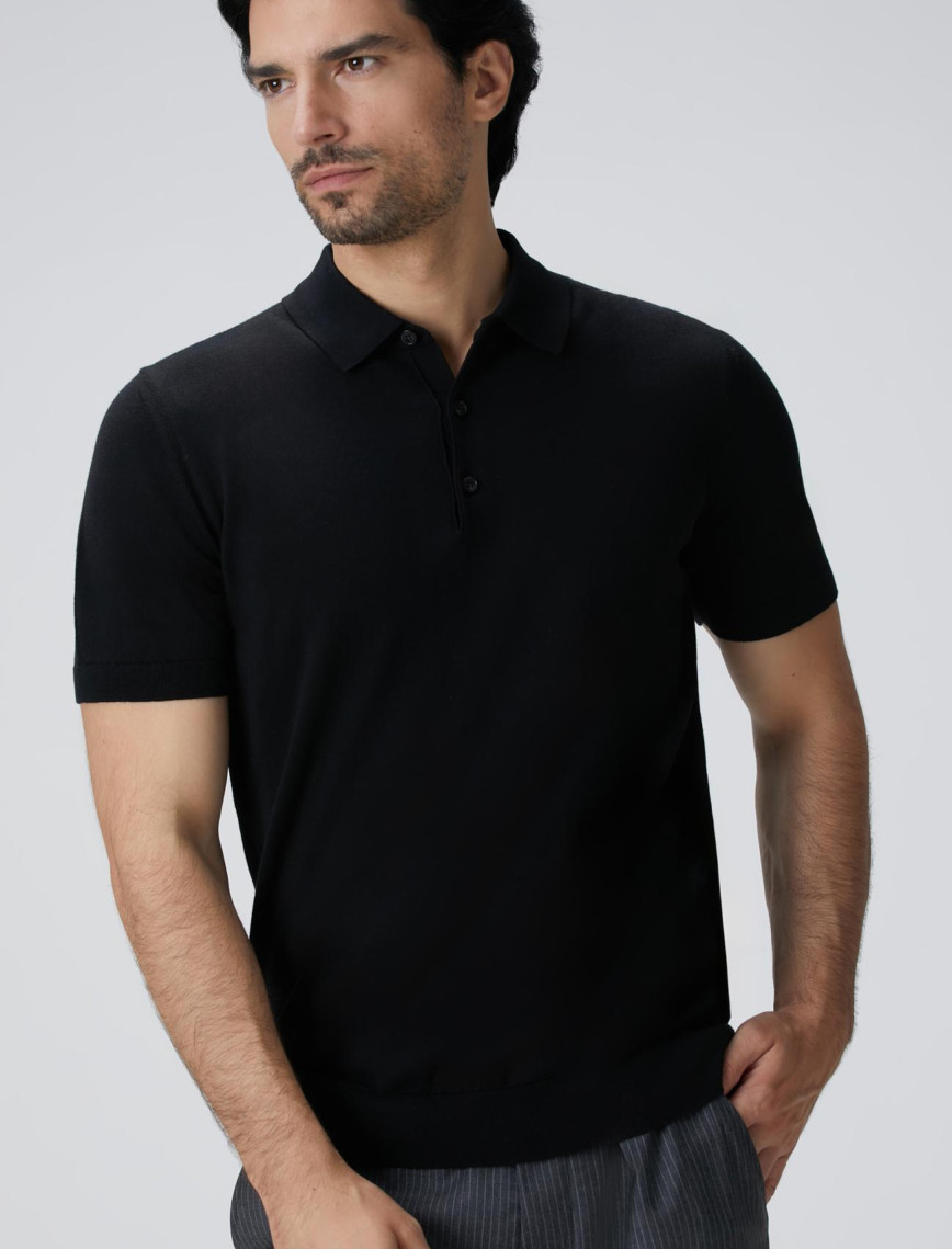 Network Erkek Siyah Basic Triko Kazak Network Erkek Siyah Basic Triko Kazak