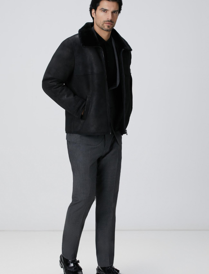 Network Erkek Siyah Basic Triko Kazak Network Erkek Siyah Basic Triko Kazak