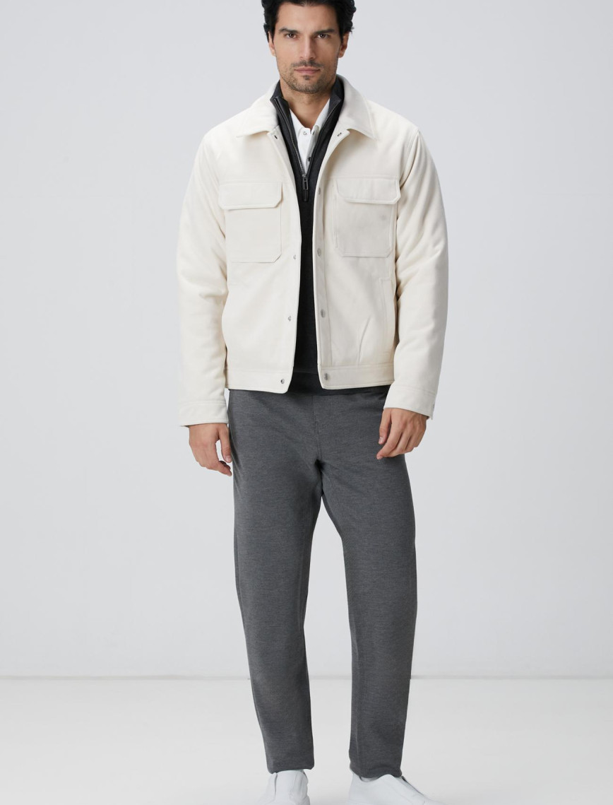 Network Erkek Beyaz Waffle Dokulu T-shirt Network Erkek Beyaz Waffle Dokulu T-shirt