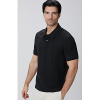 Network Erkek Siyah Waffle Dokulu T-shirt Network Erkek Siyah Waffle Dokulu T-shirt