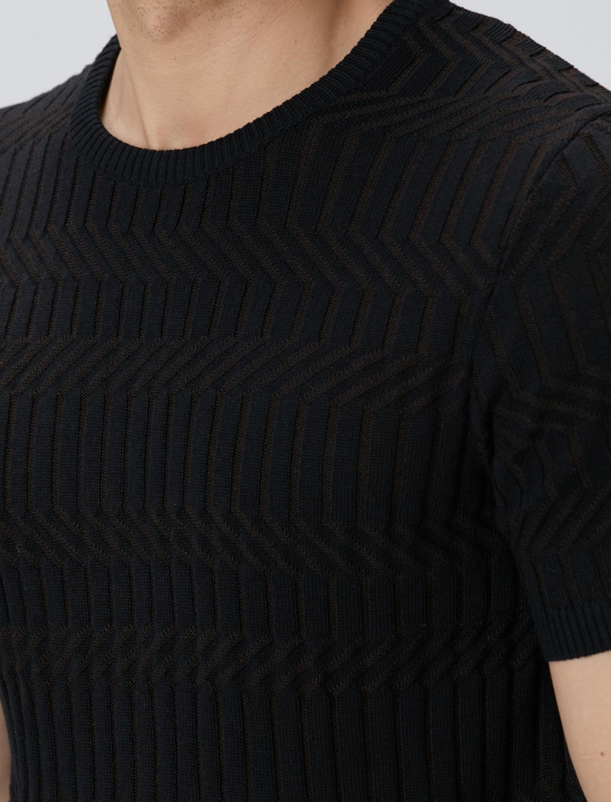 Network Erkek Kahverengi Yün Karışımlı Kazak Network Erkek Kahverengi Yün Karışımlı Kazak