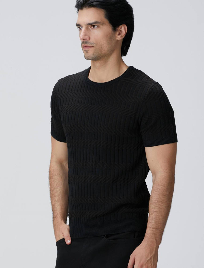 Network Erkek Kahverengi Yün Karışımlı Kazak Network Erkek Kahverengi Yün Karışımlı Kazak