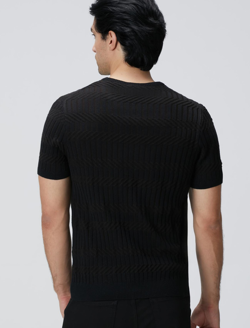 Network Erkek Kahverengi Yün Karışımlı Kazak Network Erkek Kahverengi Yün Karışımlı Kazak