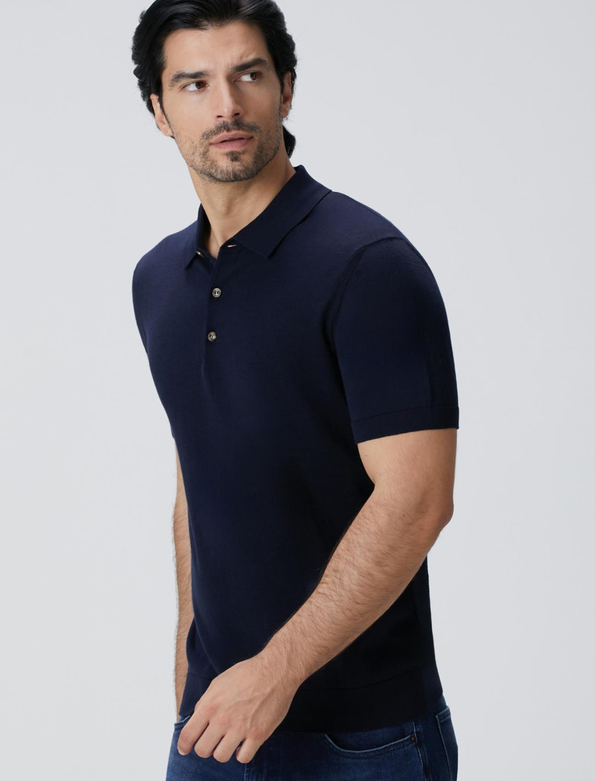 Network Erkek Lacivert Basic Triko Kazak Network Erkek Lacivert Basic Triko Kazak