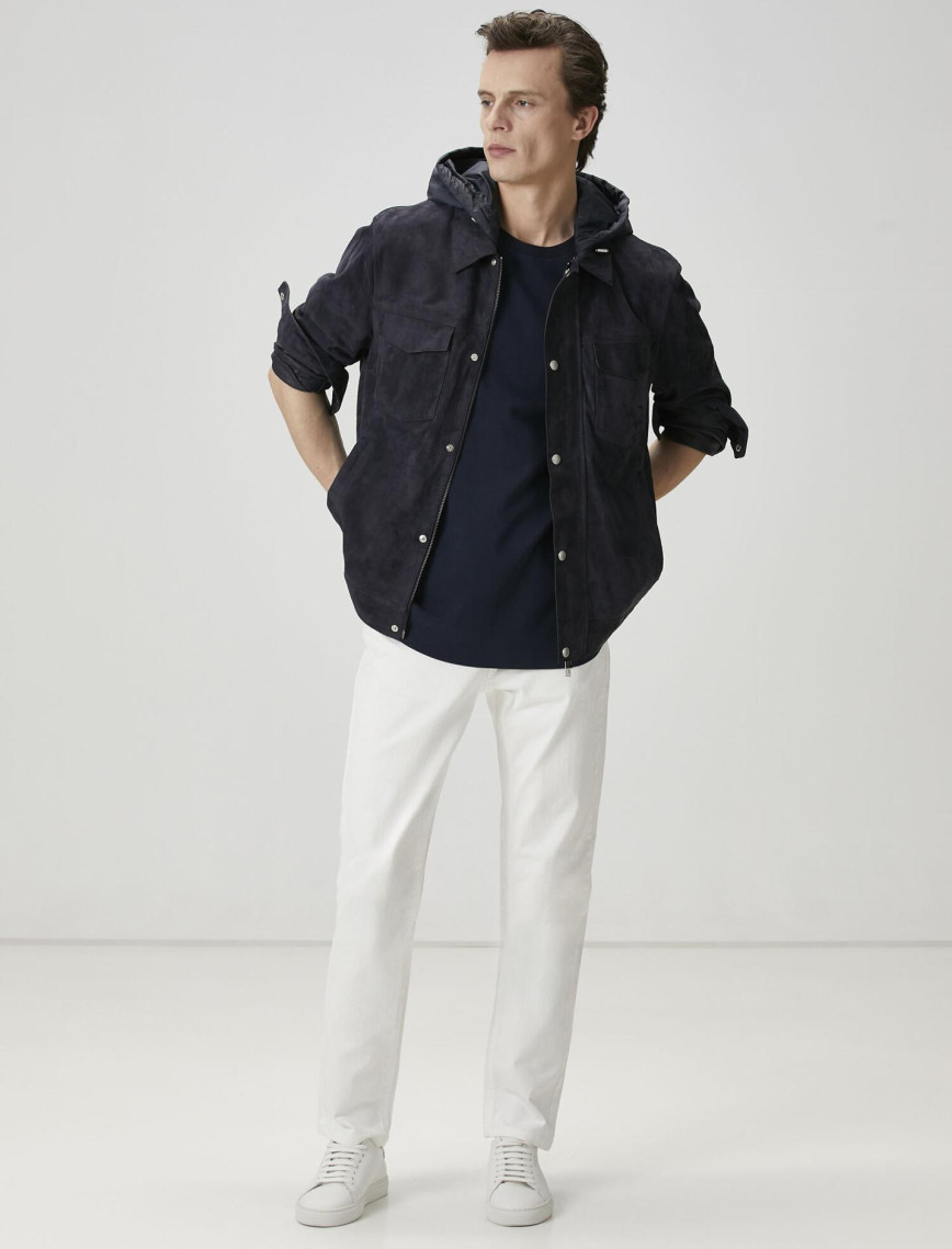 Beymen Club Erkek Relax Fit Lacivert Basic T-shirt Beymen Club Erkek Relax Fit Lacivert Basic T-shirt