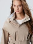 Network Kadın N-Tech Bej Pardösü Network Kadın N-Tech Bej Pardösü