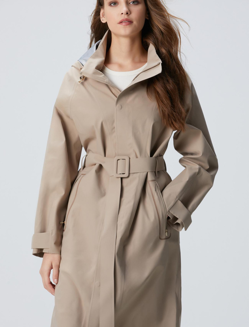 Network Kadın N-Tech Bej Pardösü Network Kadın N-Tech Bej Pardösü