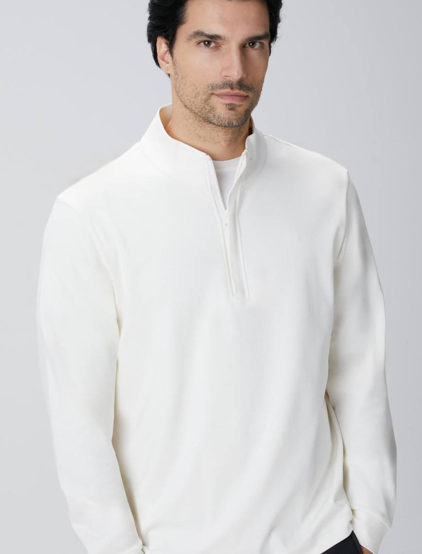 Network Erkek Kırık Beyaz T-shirt Network Erkek Kırık Beyaz T-shirt