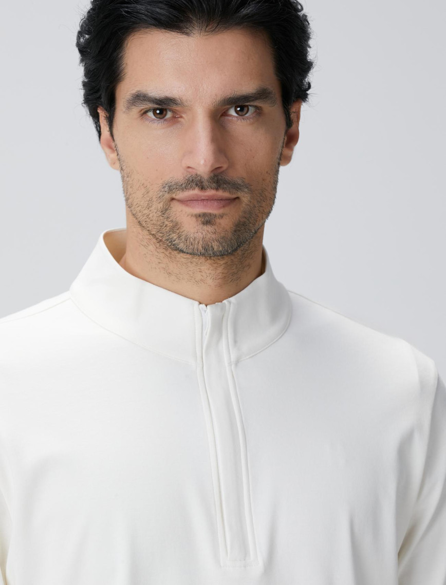 Network Erkek Kırık Beyaz T-shirt Network Erkek Kırık Beyaz T-shirt