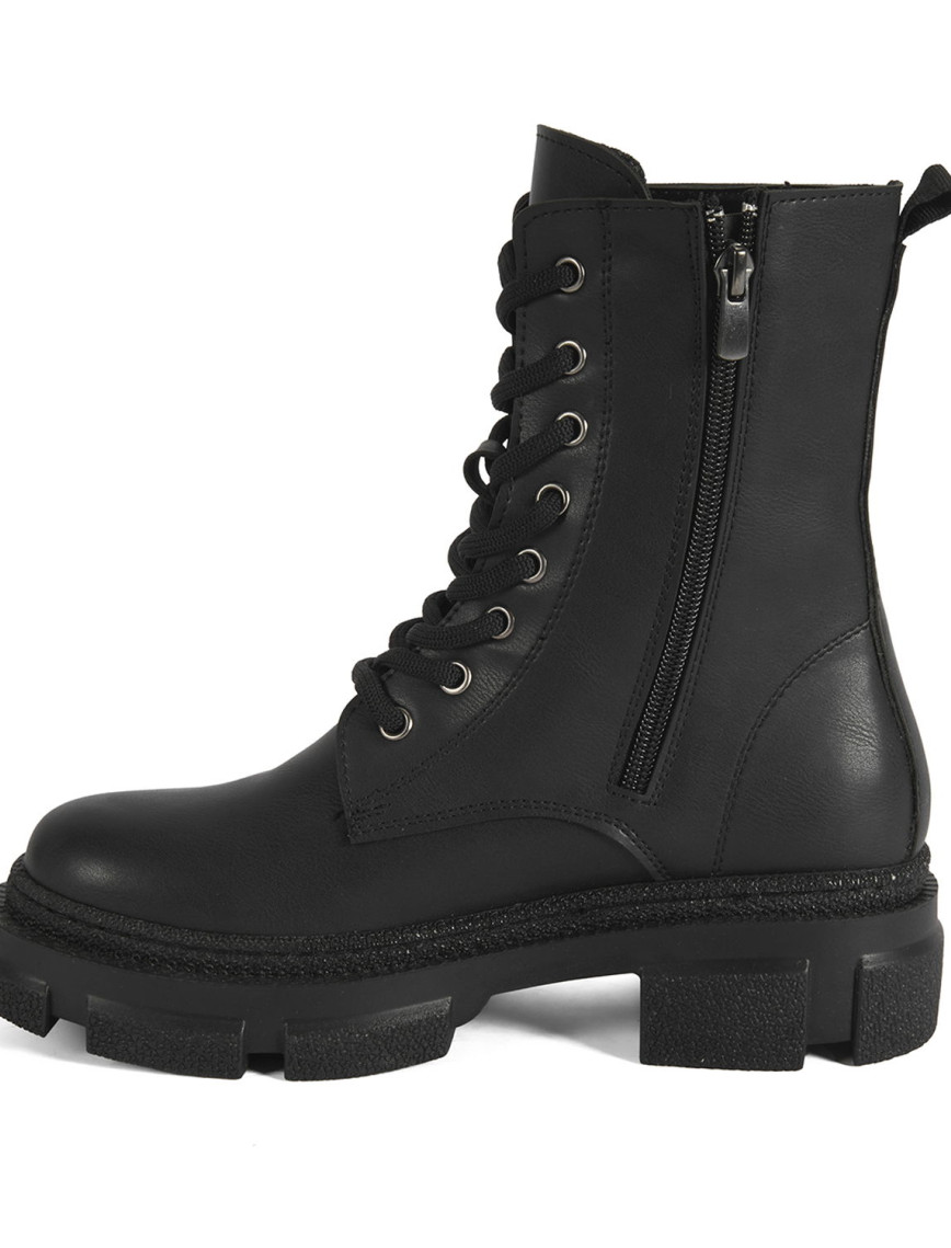 Kadın Siyah Fermuarlı Bot Kadın Siyah Fermuarlı Bot