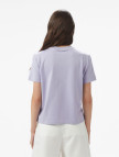 Calvin Klein Floed Logo Kadın Mor T-Shirt Calvin Klein Floed Logo Kadın Mor T-Shirt