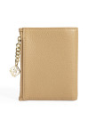 Kadın Bej Zincir Detaylı Deri Cüzdan Kadın Bej Zincir Detaylı Deri Cüzdan