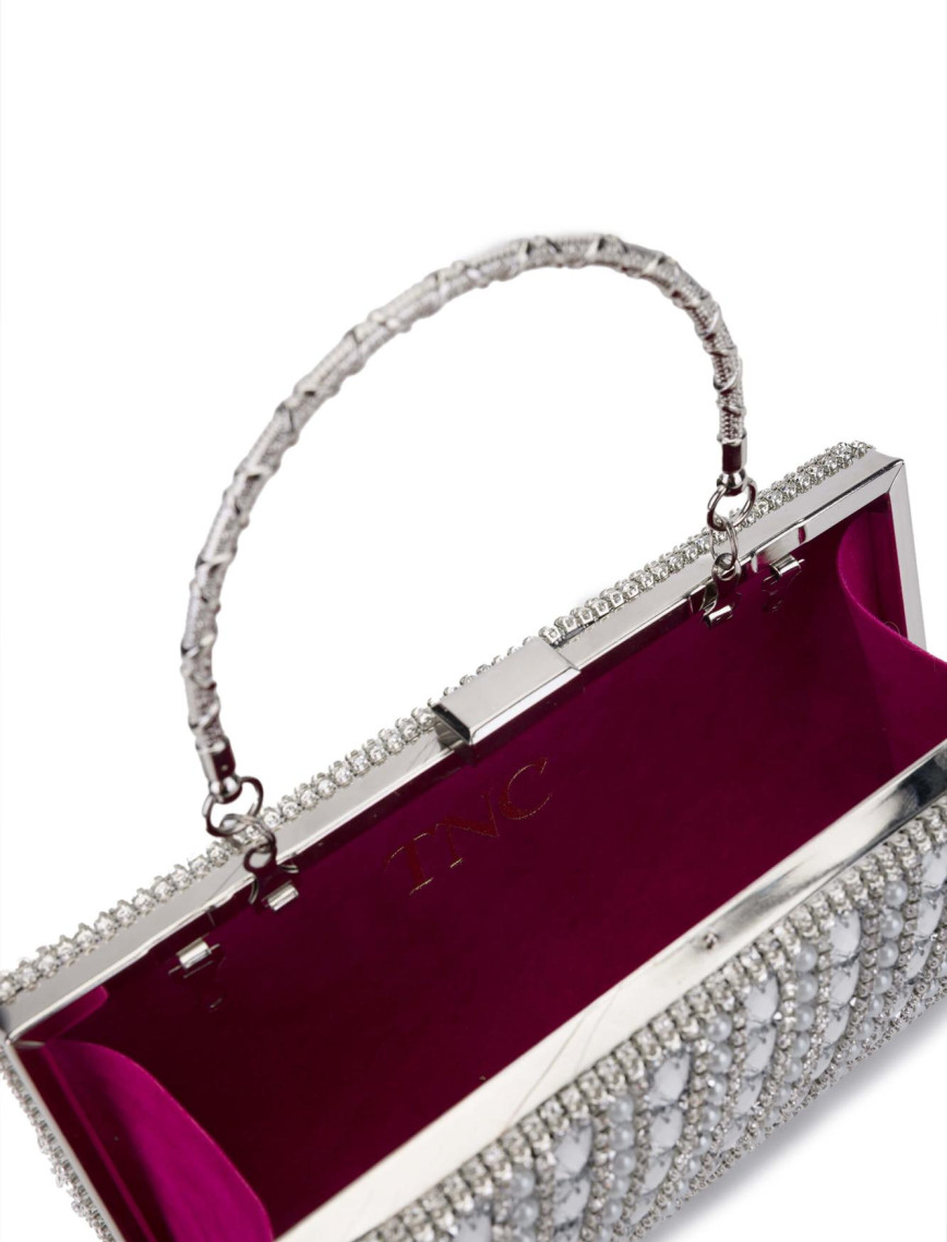 Tamer Tanca Kadın Vegan Gri Abiye Çanta Tamer Tanca Kadın Vegan Gri Abiye Çanta