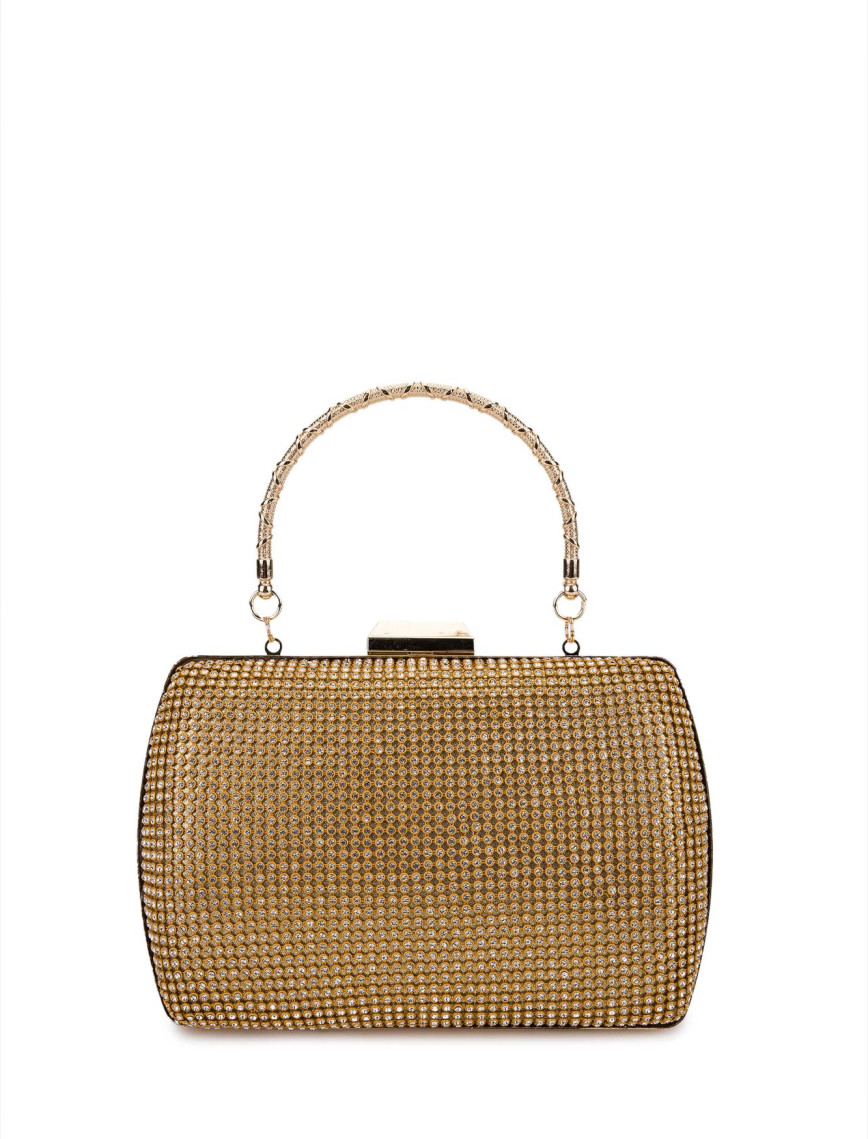 Tamer Tanca Kadın Vegan Sarı Abiye Çanta Tamer Tanca Kadın Vegan Sarı Abiye Çanta