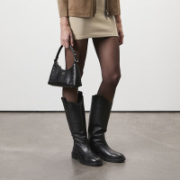 Loar Siyah Kadın Deri Çizme Loar Siyah Kadın Deri Çizme