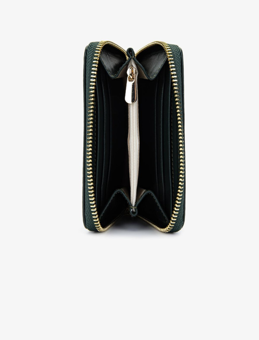 Valmenti Kadın Haki Hakiki Deri Cüzdan Valmenti Kadın Haki Hakiki Deri Cüzdan