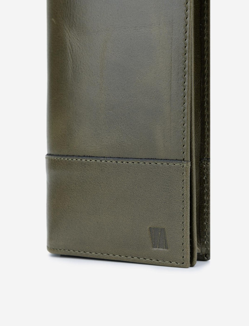 Valmenti Erkek Hakiki Deri Yeşil Cüzdan Valmenti Erkek Hakiki Deri Yeşil Cüzdan