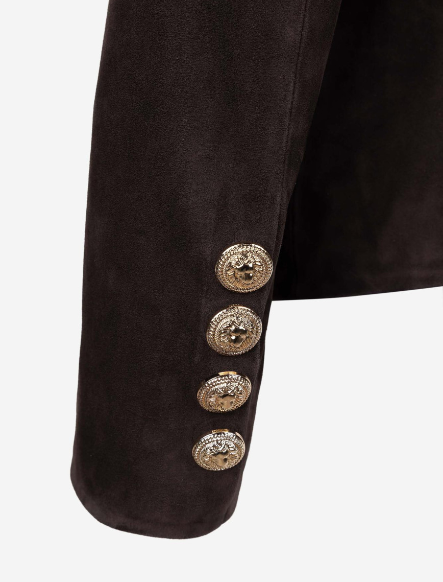 Valmenti Kadın Hakiki Deri Kahverengi Süet Deri Mont Valmenti Kadın Hakiki Deri Kahverengi Süet Deri Mont