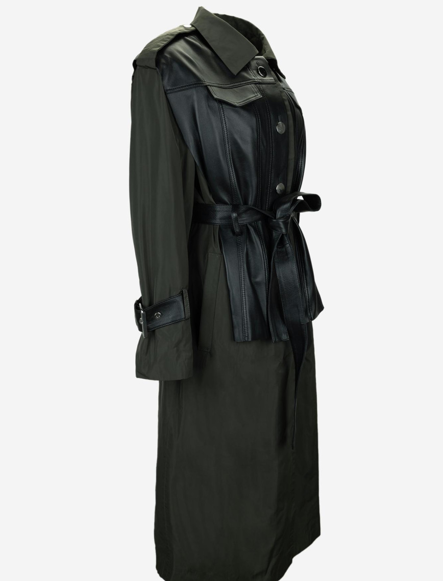 Valmenti Kadın Hakiki Deri Haki Süet Deri Mont Valmenti Kadın Hakiki Deri Haki Süet Deri Mont