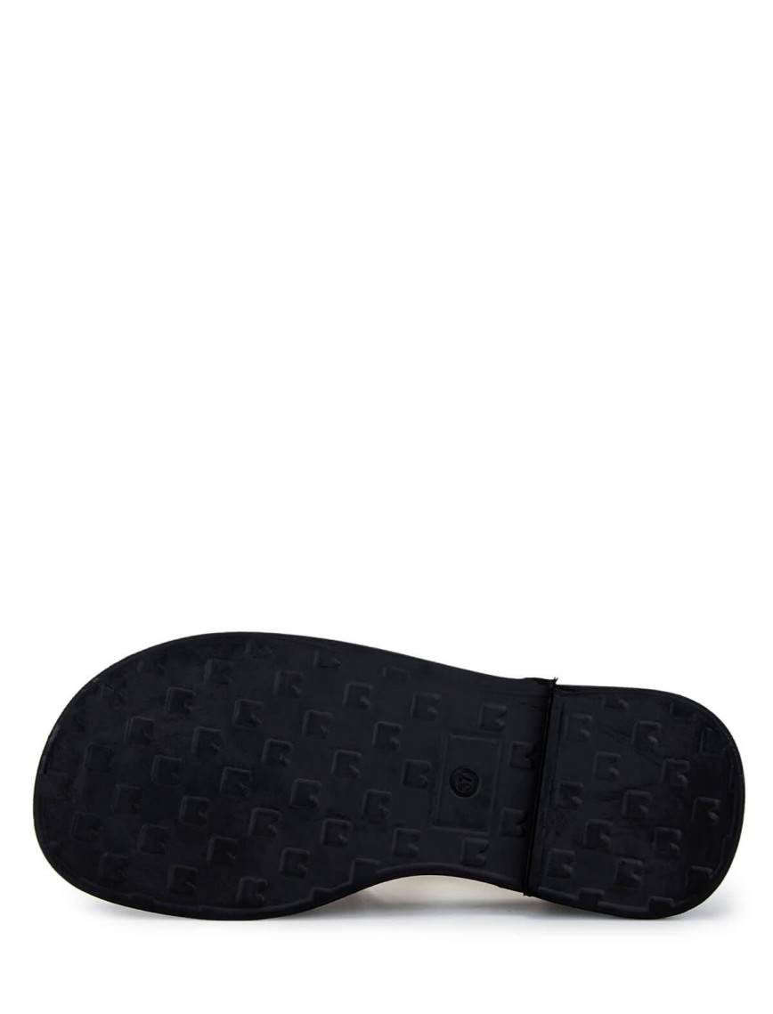 Tamer Tanca Kadın Hakiki Deri Bej Düz Sandalet Tamer Tanca Kadın Hakiki Deri Bej Düz Sandalet