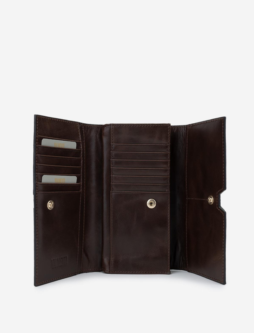 Valmenti Unisex Siyah Hakiki Deri Cüzdan Valmenti Unisex Siyah Hakiki Deri Cüzdan