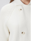 Network Kadın Kırık Beyaz Yün Karışımlı Triko Ceket Network Kadın Kırık Beyaz Yün Karışımlı Triko Ceket