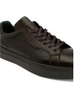 George Hogg Erkek Kahverengi Deri Sneaker George Hogg Erkek Kahverengi Deri Sneaker