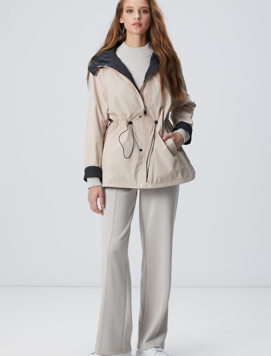 Network Kadın Siyah Çift Taraflı Mont Network Kadın Siyah Çift Taraflı Mont