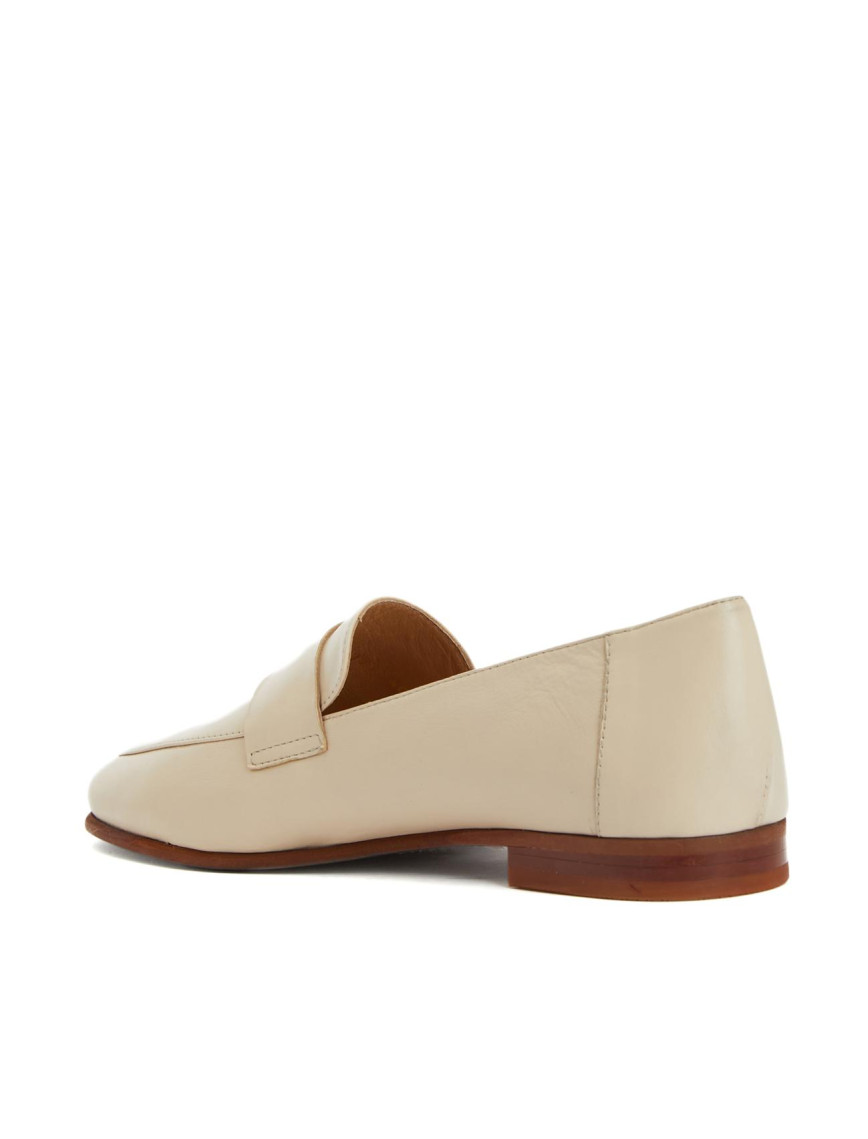 George Hogg Kadın Nude Kuşak Detaylı Deri Loafer George Hogg Kadın Nude Kuşak Detaylı Deri Loafer