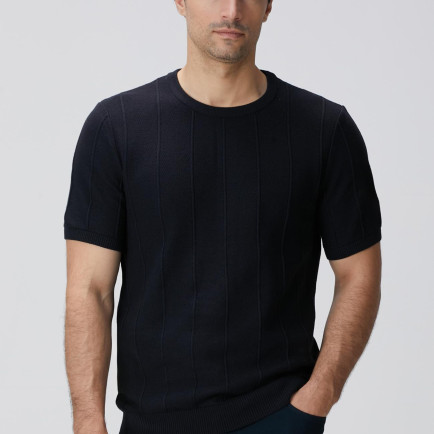 Network Erkek Lacivert Jakarlı Triko Kazak Network Erkek Lacivert Jakarlı Triko Kazak