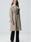 Network Kadın Bej Trench Coat Network Kadın Bej Trench Coat