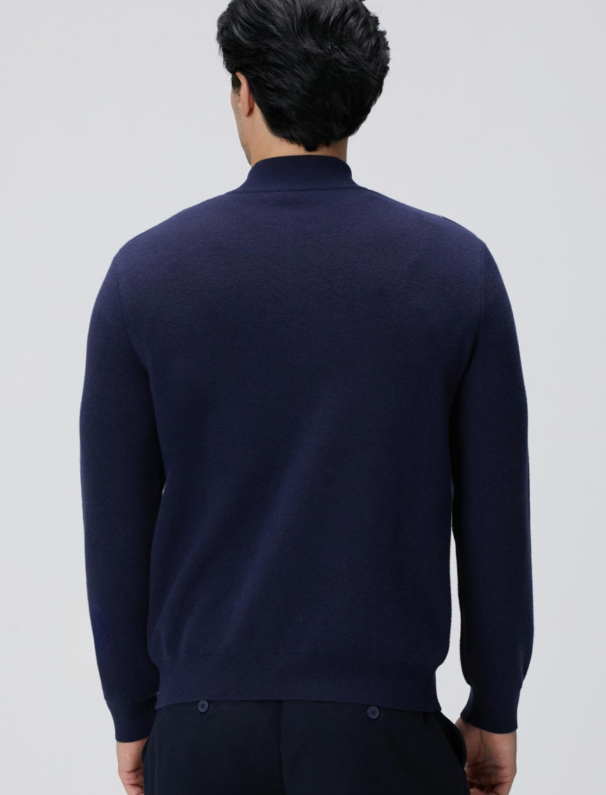 Network Erkek Lacivert Triko Kazak Network Erkek Lacivert Triko Kazak