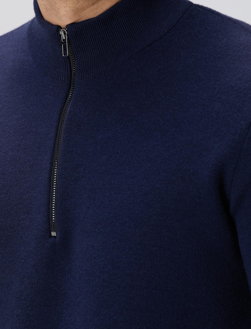 Network Erkek Lacivert Triko Kazak Network Erkek Lacivert Triko Kazak