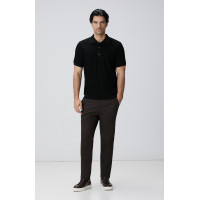 Network Erkek Kahverengi Sepet Örgü Desenli Chino Pantolon Network Erkek Kahverengi Sepet Örgü Desenli Chino Pantolon