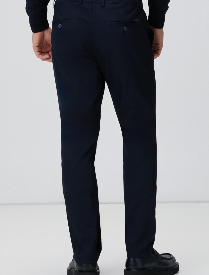 Network Erkek Lacivert Sepet Örgü Desenli Chino Pantolon Network Erkek Lacivert Sepet Örgü Desenli Chino Pantolon