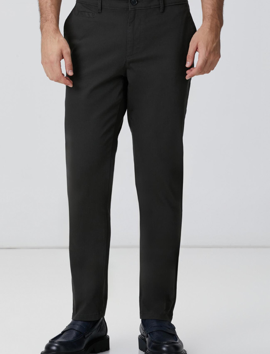 Network Erkek Antrasit Sepet Örgü Desenli Chino Pantolon Network Erkek Antrasit Sepet Örgü Desenli Chino Pantolon