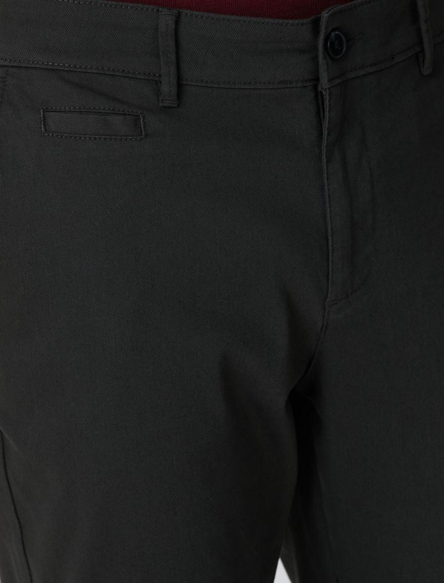 Network Erkek Antrasit Sepet Örgü Desenli Chino Pantolon Network Erkek Antrasit Sepet Örgü Desenli Chino Pantolon