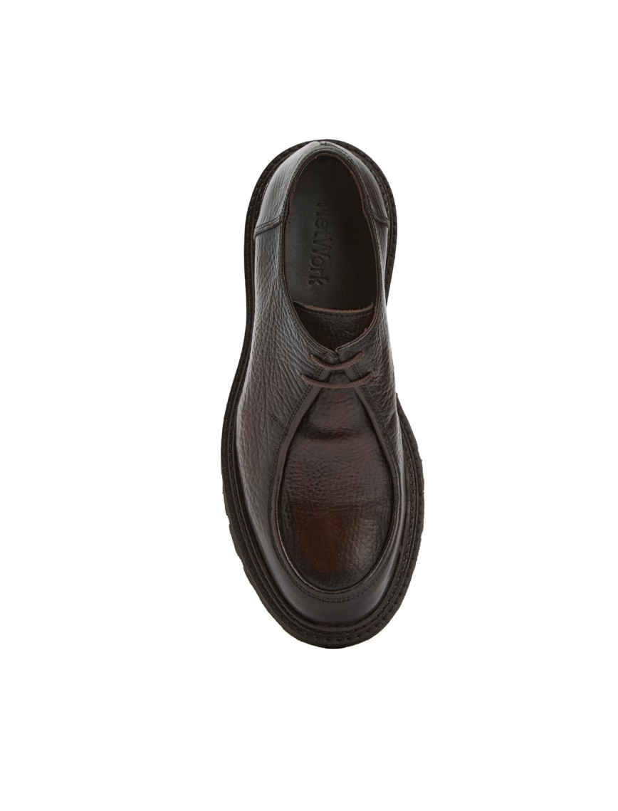 Network Erkek Kahverengi İpli Deri Ayakkabı Network Erkek Kahverengi İpli Deri Ayakkabı