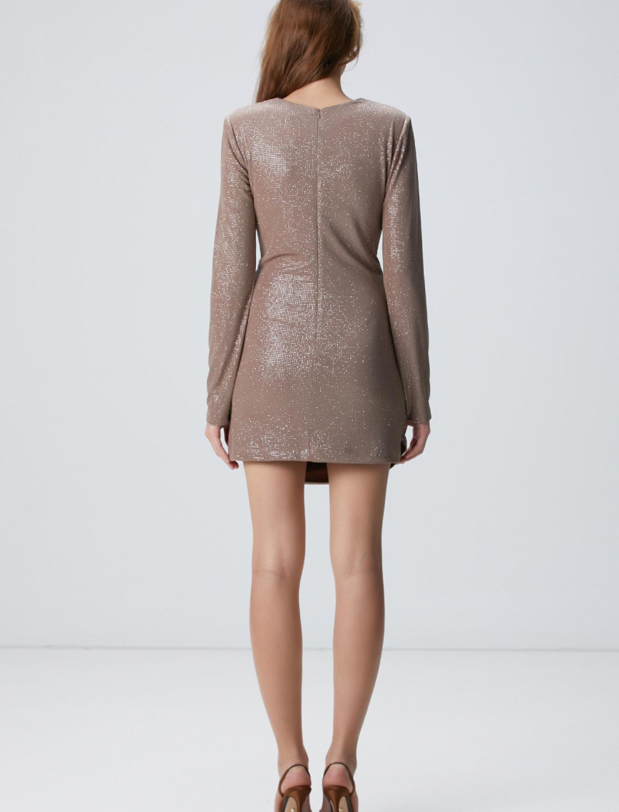 Network Kadın Siyah Payetli Abiye Elbise Network Kadın Siyah Payetli Abiye Elbise