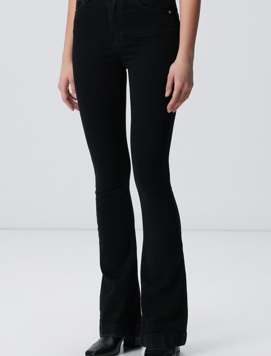Network Kadın Siyah Denim Pantolon Network Kadın Siyah Denim Pantolon