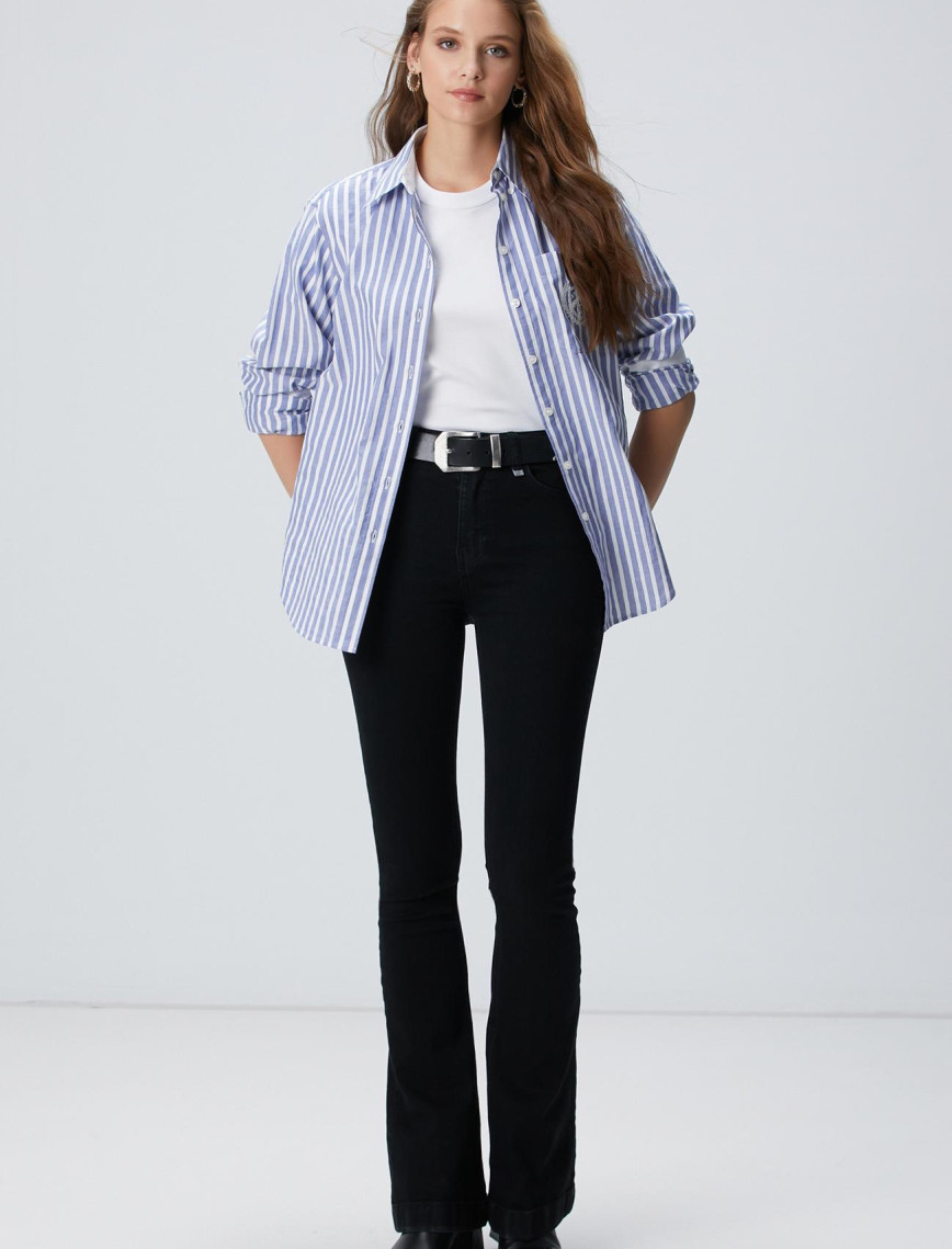 Network Kadın Siyah Denim Pantolon Network Kadın Siyah Denim Pantolon