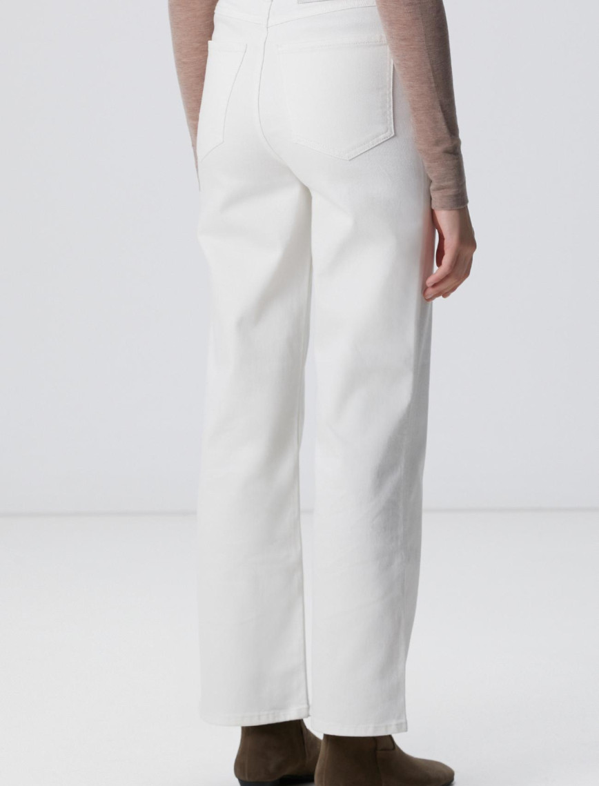 Network Kadın Kırık Beyaz Denim Pantolon Network Kadın Kırık Beyaz Denim Pantolon