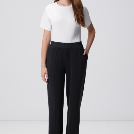 Network Kadın Siyah Modal Karışımlı Eşofman Network Kadın Siyah Modal Karışımlı Eşofman