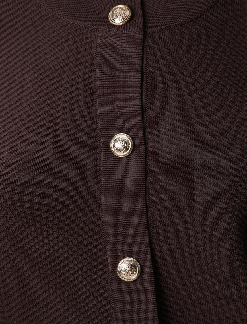 Network Kadın Kahverengi Triko Ceket Network Kadın Kahverengi Triko Ceket