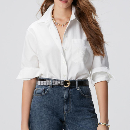 Network Kadın Beyaz Oxford Gömlek Network Kadın Beyaz Oxford Gömlek