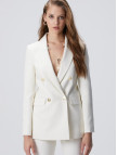 Network Kadın Kırık Beyaz Kruvaze Ceket Network Kadın Kırık Beyaz Kruvaze Ceket