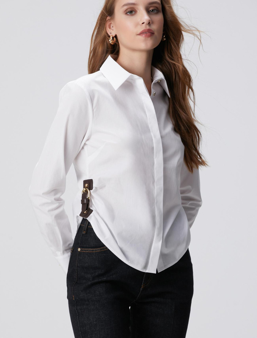 Network Kadın Beyaz Gömlek Network Kadın Beyaz Gömlek